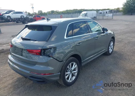 2025 Audi Q3 Premium 45 Tfsi S Line Quattro Tiptronic from USA, damaged, VIN WA1DECF39S1057116